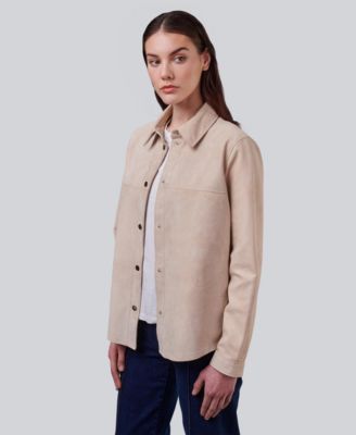 Women's Suede shirt