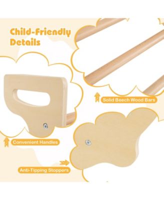 8-in-1 Kids Climbing Arch with Sensory Table and Collapsible Storage Bin, Ages 3