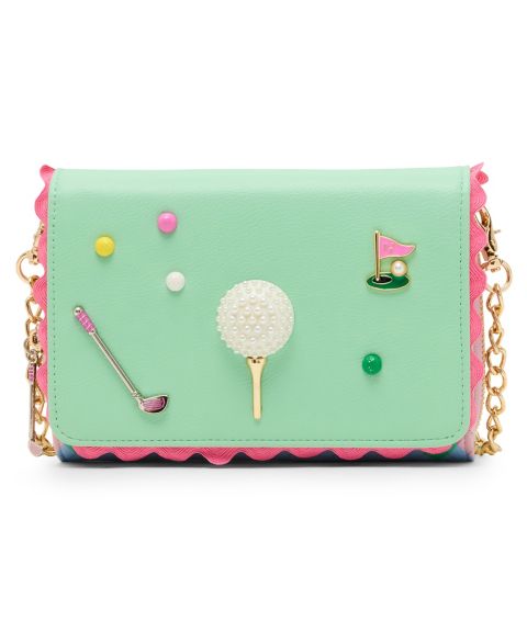 Betsey Johnson Gone Clubbing Wallet Crossbody