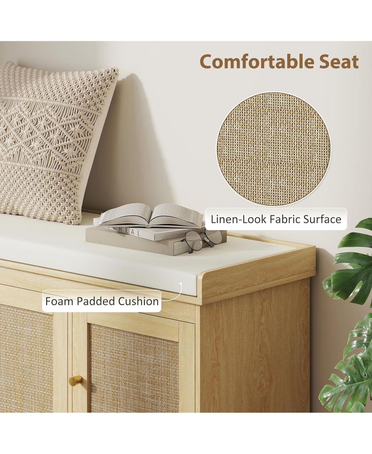 Rainsken Shoe Storage Bench