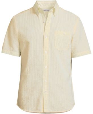 Men's Short Sleeve Seersucker Shirt