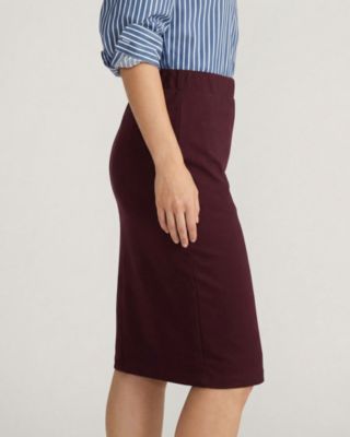 Plus Size Danube Ponte Skirt