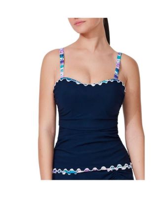 Women's Gottex Canva Tricolore E-Cup Tankini Top