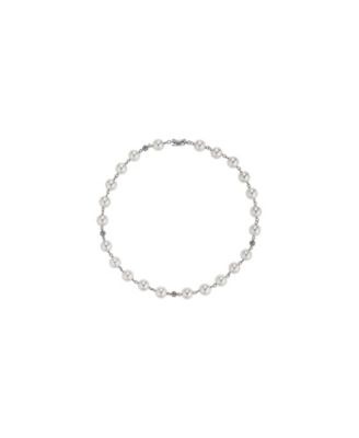 Leopard Shell Pearl Collar Necklace