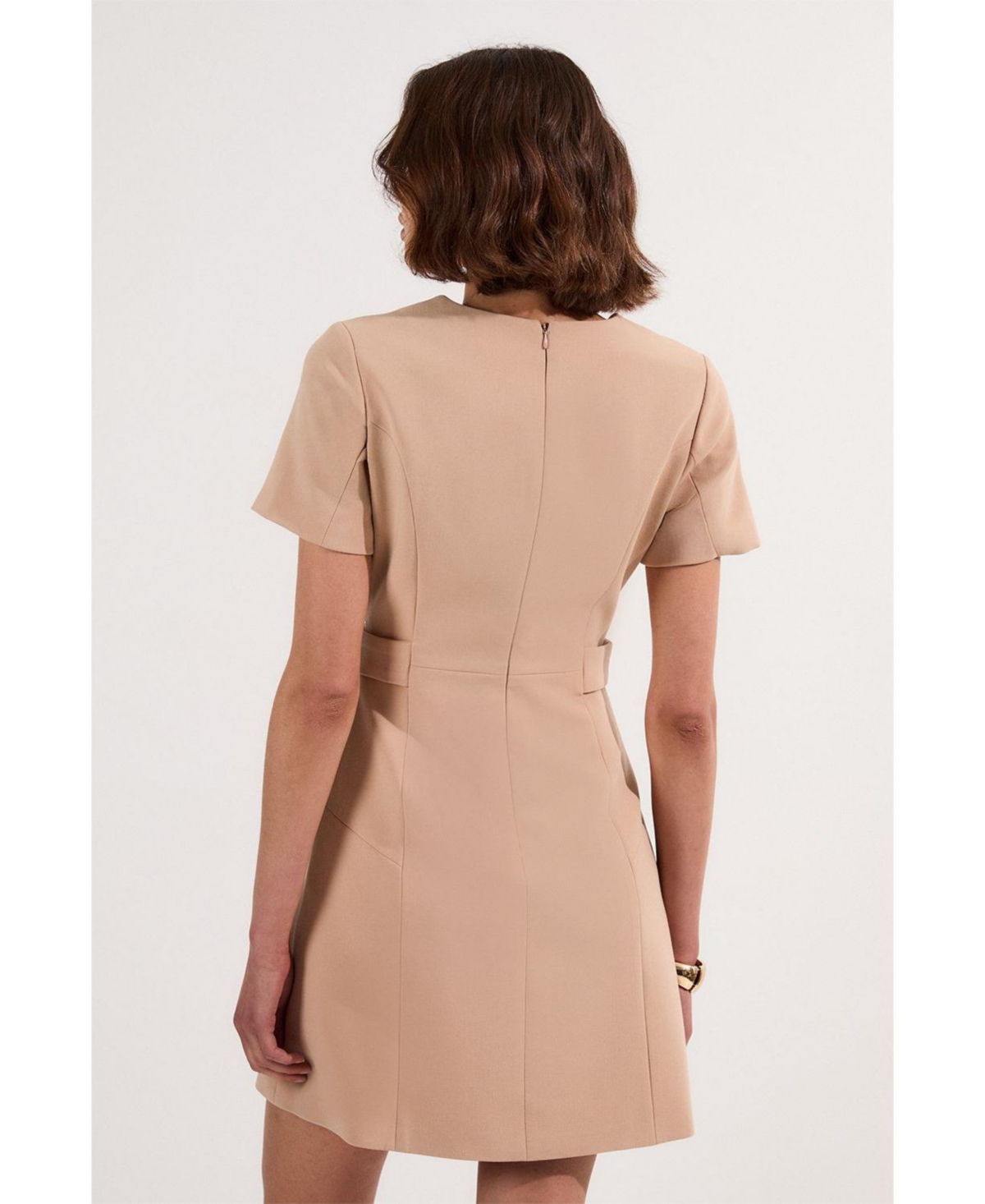 Karen Millen Women's Detail Tailored Mini Dress