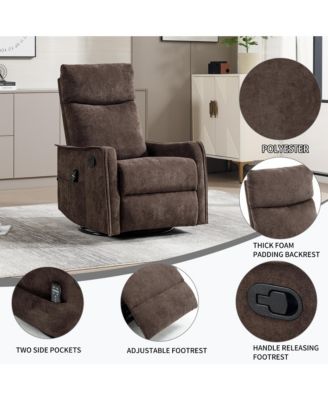 Rocker and Swivel in Fabric