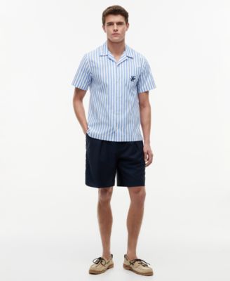 Men's Papertouch Striped Short-Sleeve Shirt