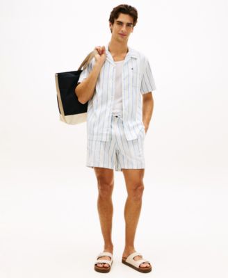 Men's Stripe Open Structure Shirt