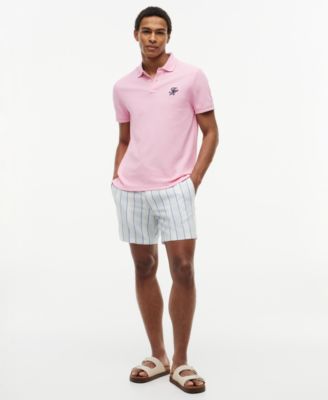 Men's Short-Sleeve Script Logo Polo Shirt