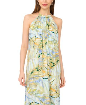 Women's Halter Neck Long Maxi Dress