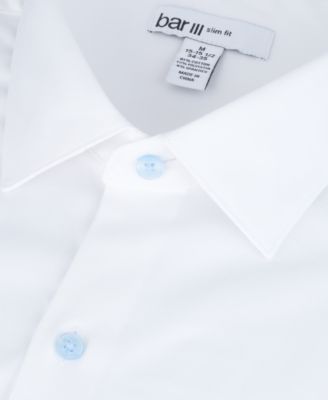 Men's Sateen Solid Contrast Buttons Dress Shirt