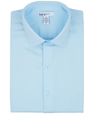 Men's Sateen Slim-Fit Dress Shirt