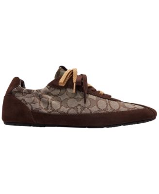 Men's Signature Jacquard Lace-Up Sneakers
