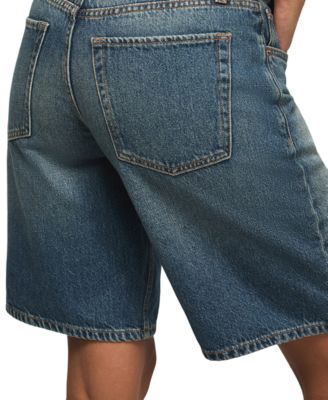Women's Relaxed Fit Low-Rise Bermuda Shorts