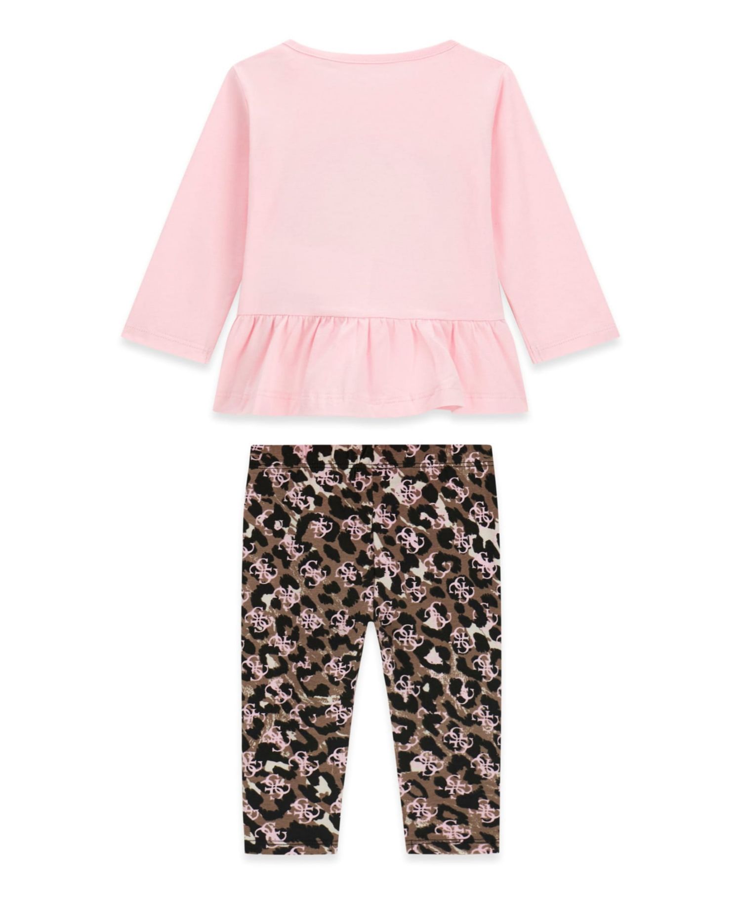 Baby Girls' Long-Sleeve Top and Legging, 2-Piece Set