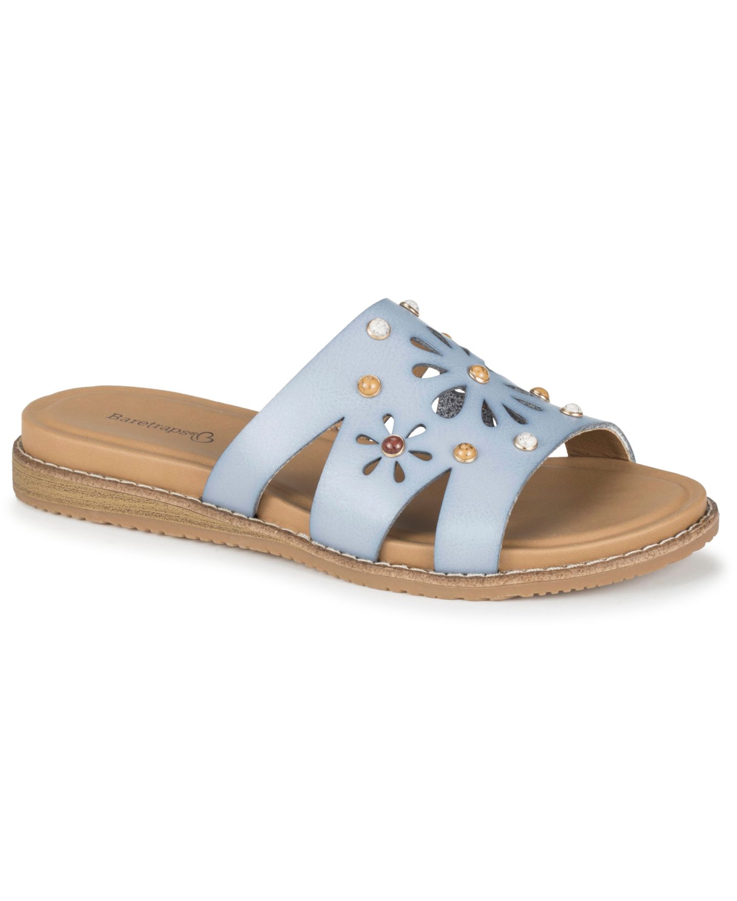 Женские сандалии Baretraps Nadina Slip-On, цвет: Синий — фото 1
