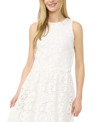 Women's Lace Crew Neck Top