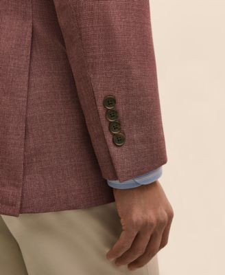 Brooks Brothers Men's Notch Lapel Collar Blazer