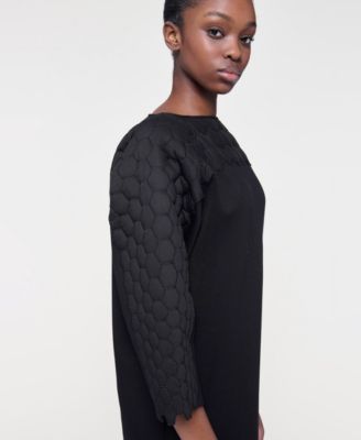 Women's Quilted Embroidered Dress