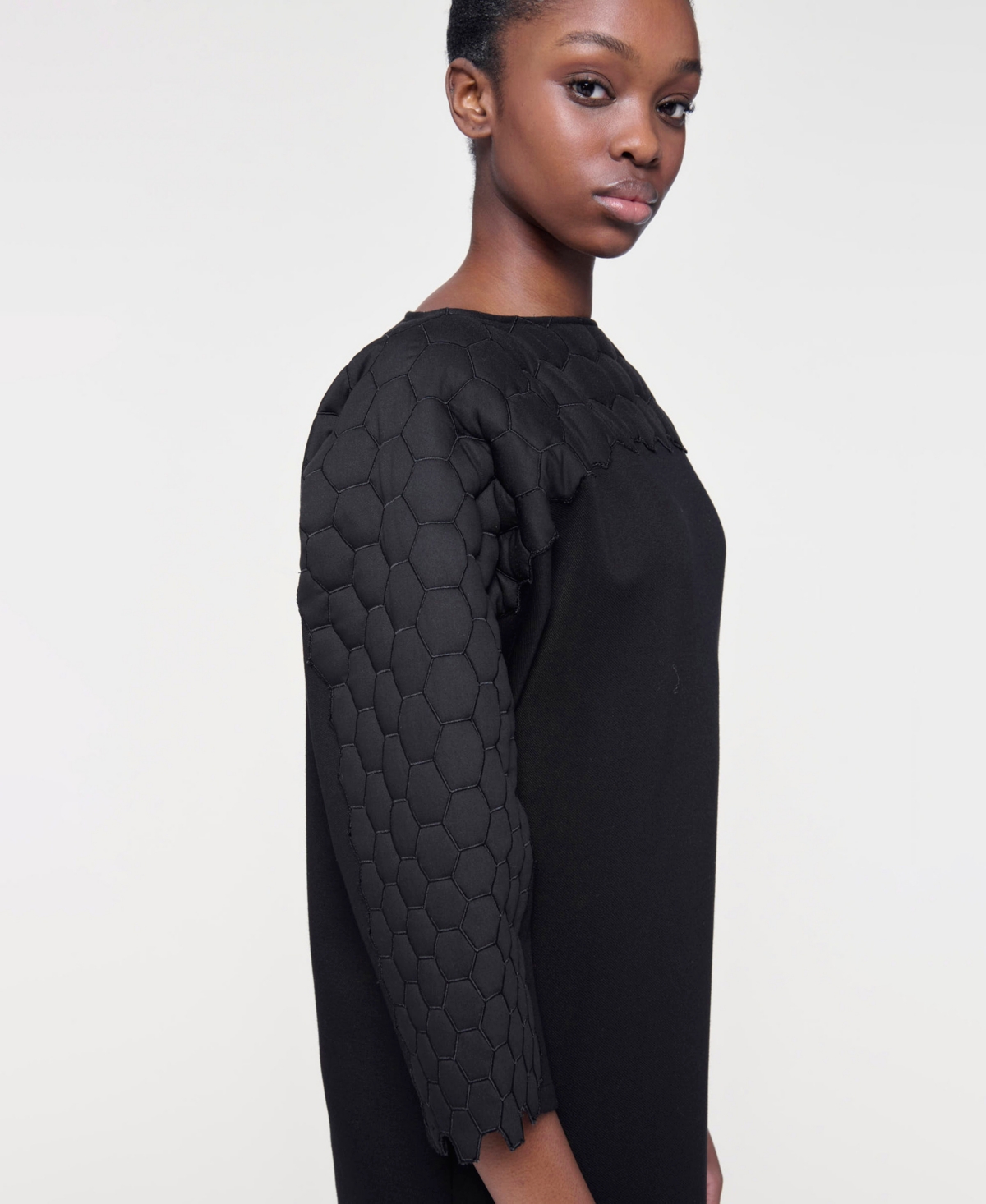 Leem Women's Quilted Embroidered Dress