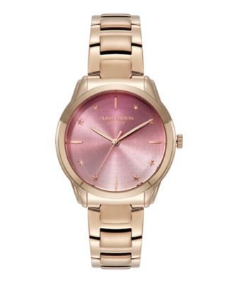 Women's Colourwave Rose Gold Tone Stainless Steel Bracelet Watch, 36mm