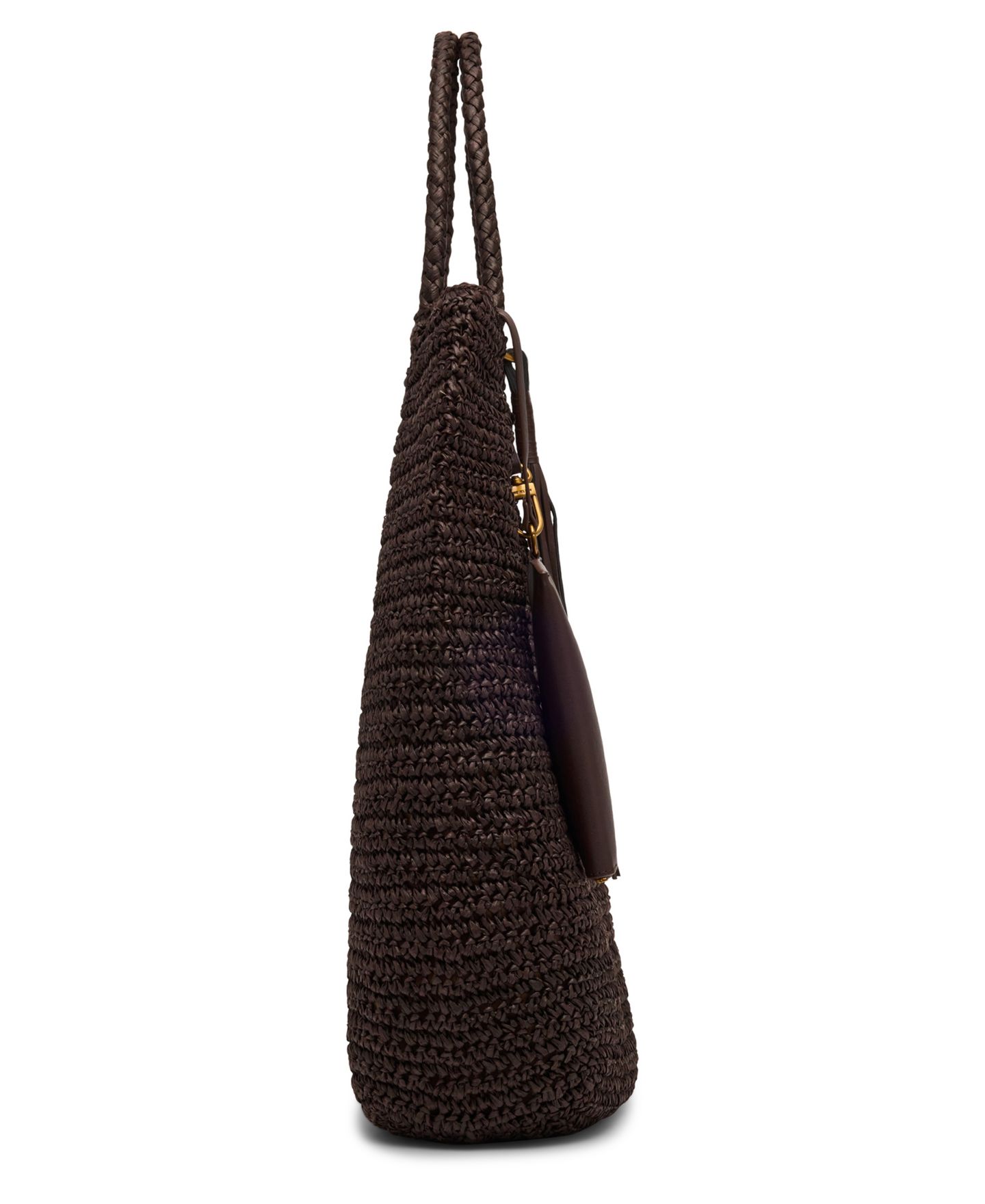 Женская сумка Anne Klein Tapered North South Small, цвет: Тёмно-коричневый — фото 6