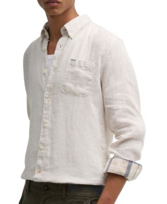 Men's Linton Linen Tailored Shirt