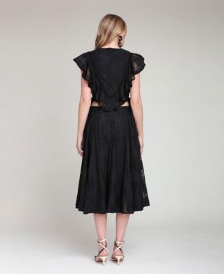 Women's Ruffle-Trimmed Top