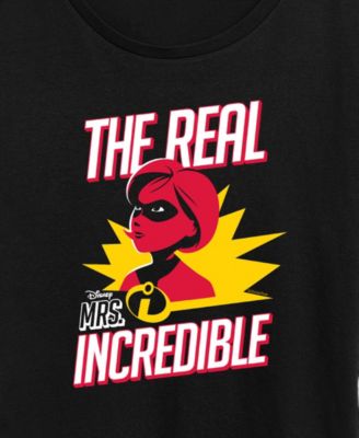 Plus Size The Incredible The Real Mrs Incredible Short-Sleeve Graphic T-Shirt