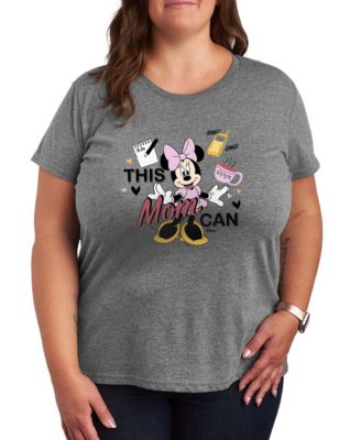 Plus Size Disney This Mom Can Short-Sleeve Graphic T-Shirt