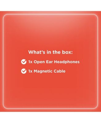 Open-Ear Wireless Headphones (3304460) - IPX5 Water Resistant, 19 Hour Playtime