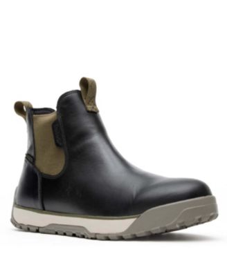 Men's Leather Ankle Deck Boot