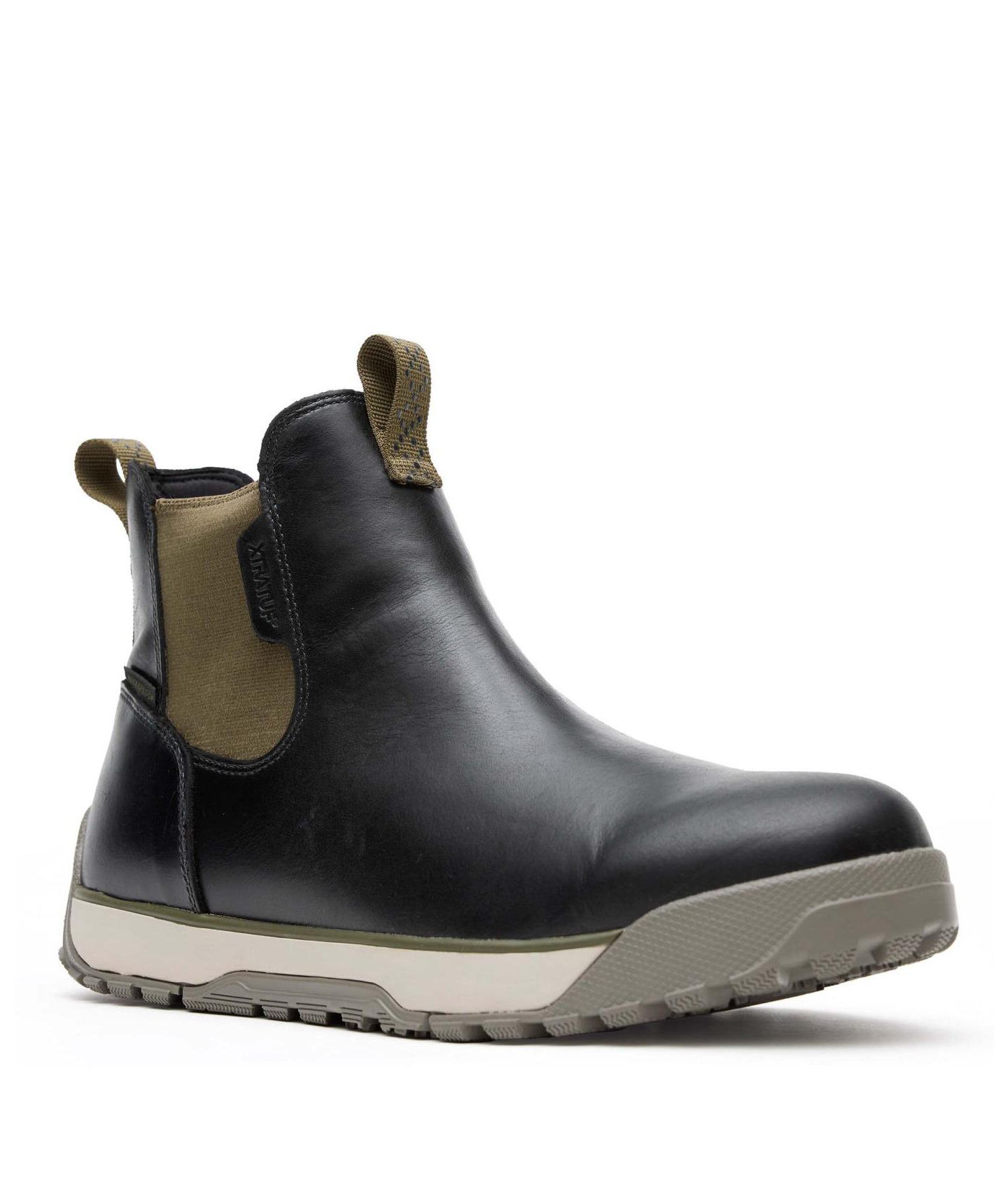 Мужские ботинки XTRATUF Leather Ankle Deck Boot, цвет: Чёрный — фото 1