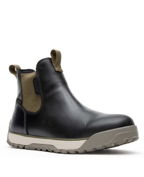 Мужские ботинки XTRATUF Leather Ankle Deck Boot, цвет: Чёрный