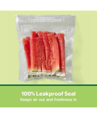 Quart Pre-Cut Vacuum Sealing Storage Bags, 43-Count, Pack of 2