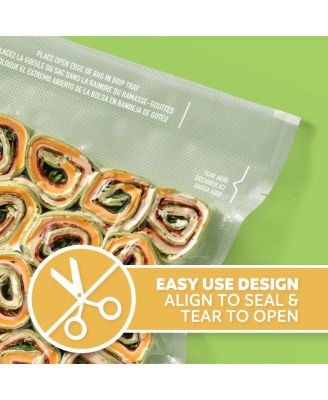 Gallon Pre-Cut Vacuum Sealing Storage Bags