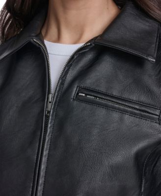 Women's Laydown Collar Zip-Front Jacket