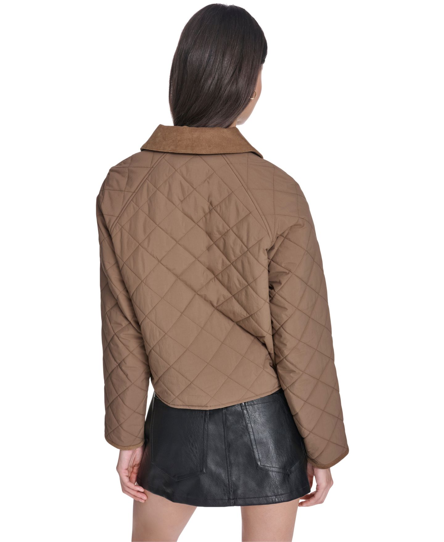 Женская куртка Levi's Diamond Quilted, цвет: Bison — фото 6