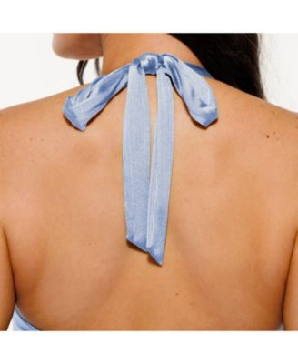 Women's Shapewear Halter Fit & Flare Mini Dress