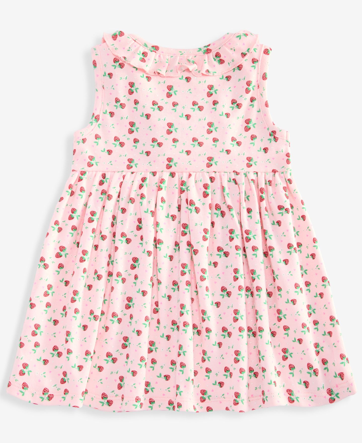 Платье First Impressions Strawberry-Print Dress для девочек-малышей — фото 2