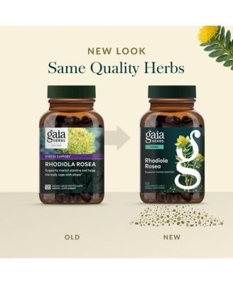 Rhodiola Rosea - Supporting Healthy Stamina & Endurance - With Siberian Rhodiola Root Extract - 120 Liquid Phyto-Caps (120 Servings)