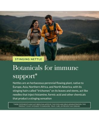 Stinging Nettle Leaf - Stinging Nettle Leaf Extract Used for Respiratory & Immune Support - 60 Liquid Phyto-Caps (30 Servings)