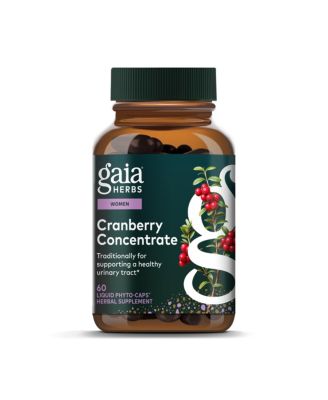 Cranberry Concentrate - Traditionally for Helping to Maintain Urinary Tract Health - 60 Liquid Phyto-Caps (60 Servings)