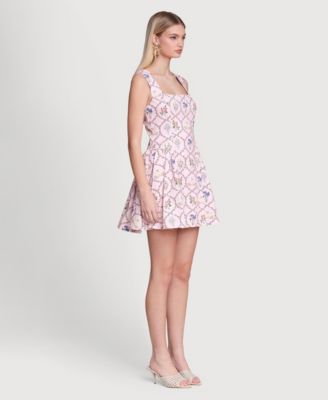 Women's Hip Flounce Mini Dress