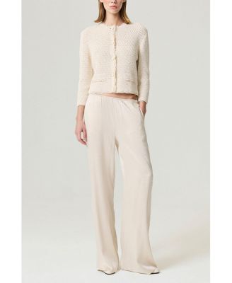 Women's Elastic-Waist Relaxed Pants