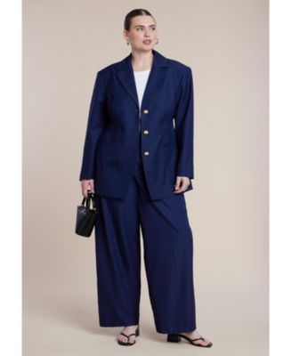 Women's Nipped Waist Blazer with Back Adjuster