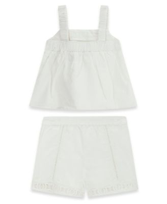 Girls' 7-16 Tank Top and Shorts, 2-Piece Set