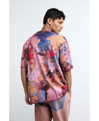 Men's Floral printed t-shirt