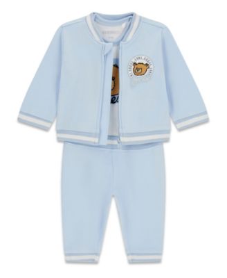 Baby Boys' Bodysuit, Bomber Jacket, and Pants, 3-Piece Set