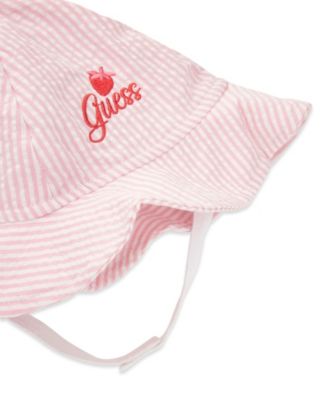 Baby Girls' Sleeveless Dress, Matching Bloomer, and Hat Set